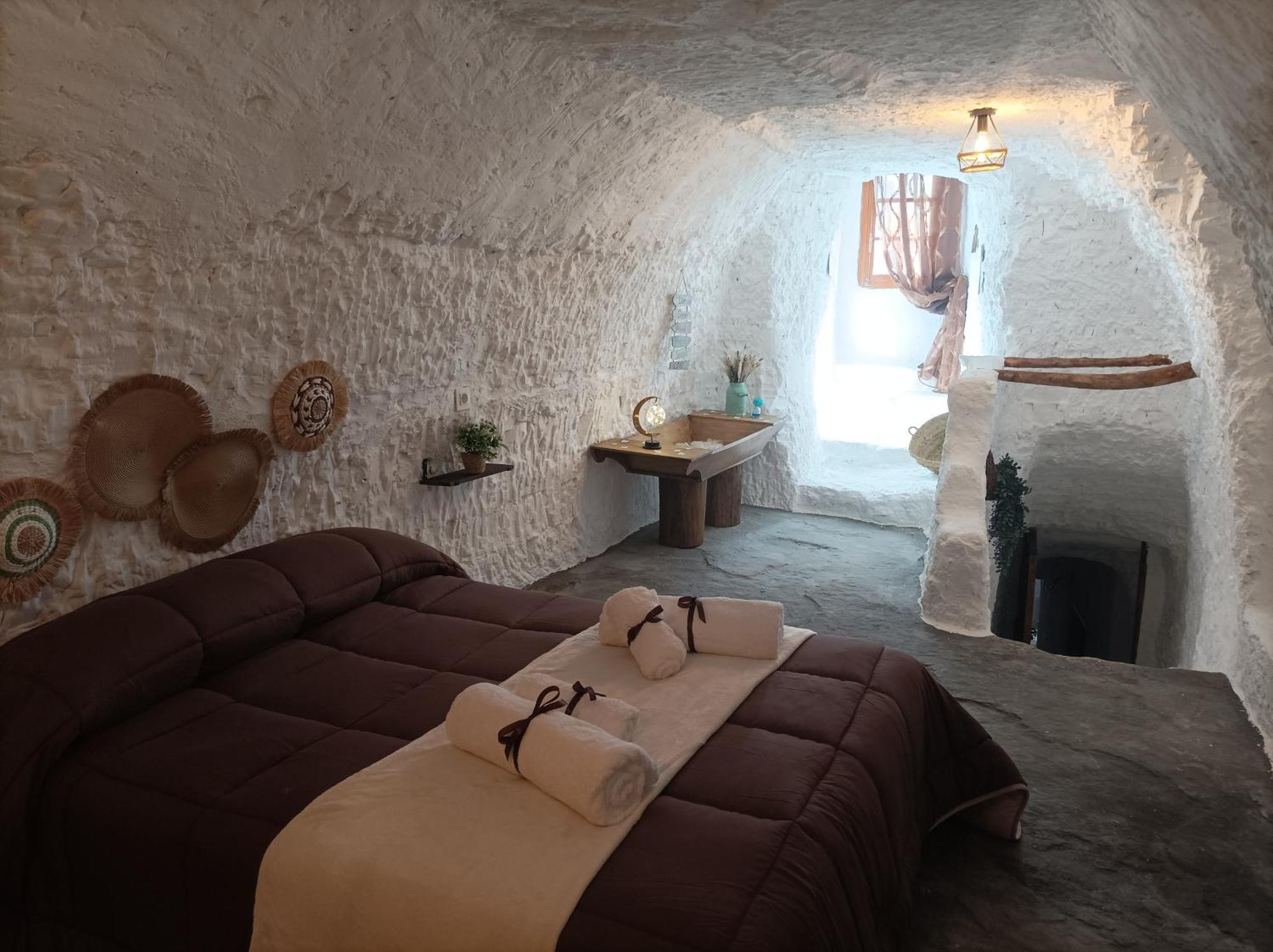 Penzion Cueva La Trapera Benamaurel Exteriér fotografie